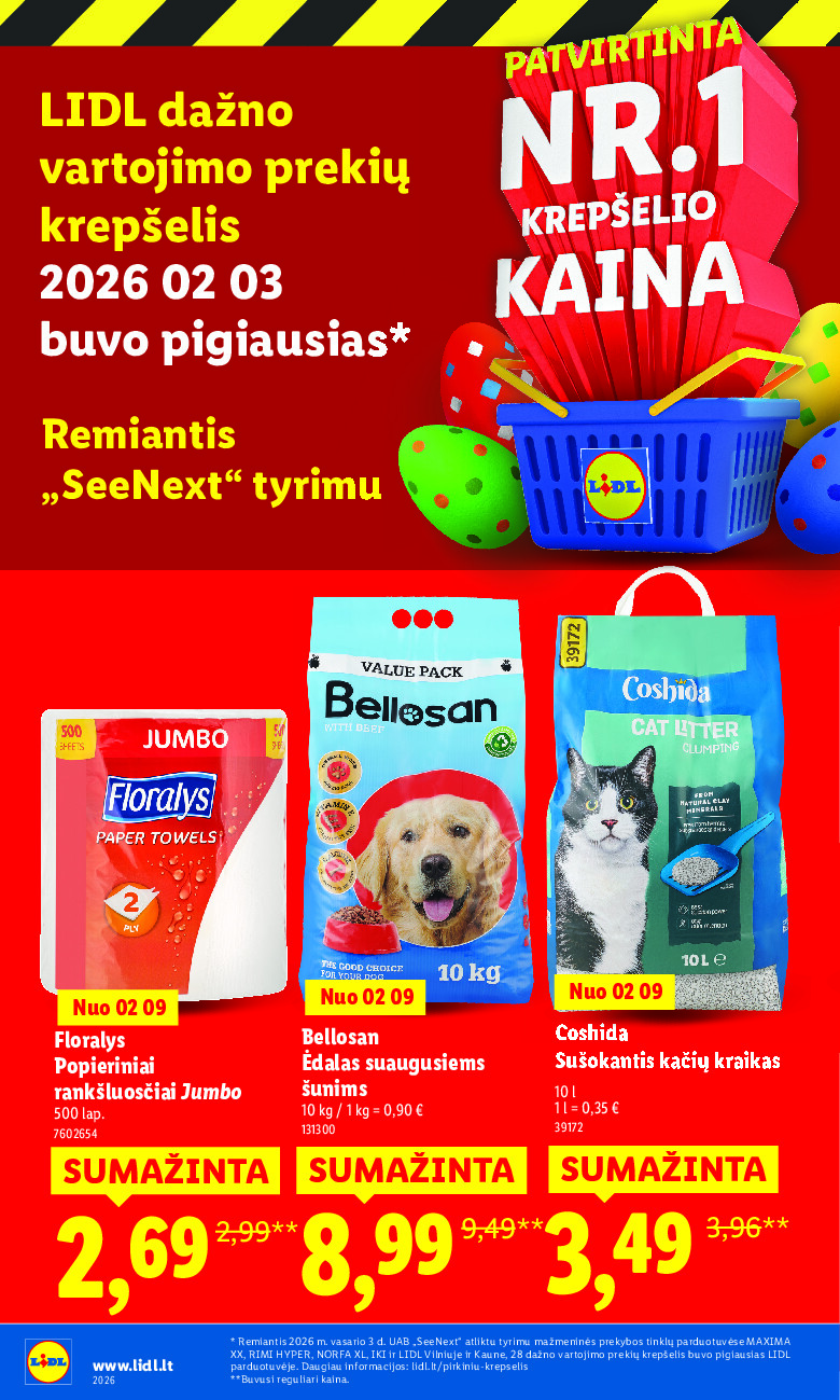 lidl - Ne akcija, o nauja kaina (2026-01-05 - 2026-03-30) - page: 32