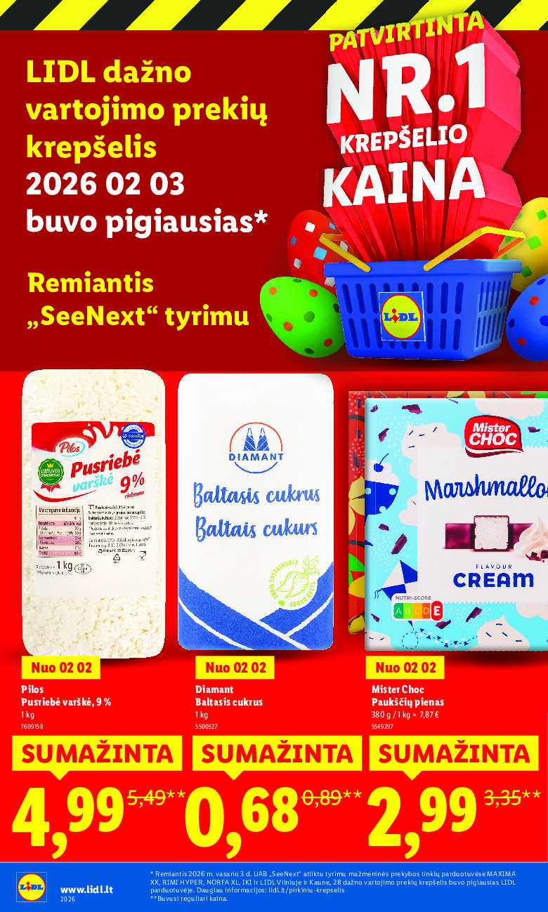 lidl - Ne akcija, o nauja kaina (2026-01-05 - 2026-03-30) - page: 38