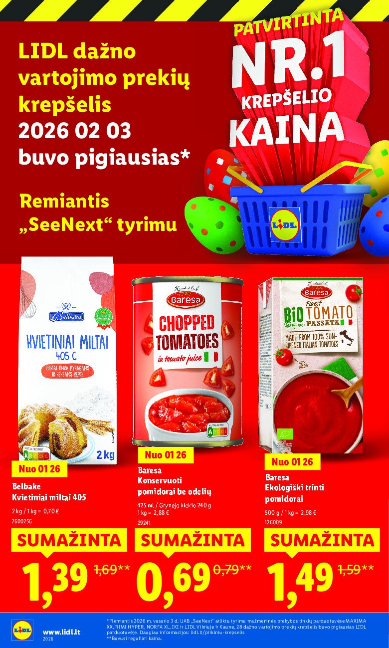 lidl - Ne akcija, o nauja kaina (2026-01-05 - 2026-03-30) - page: 42