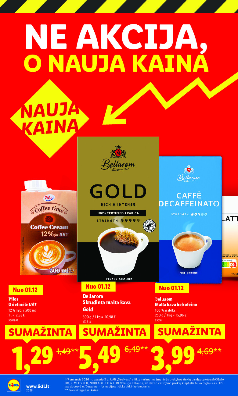 lidl - Ne akcija, o nauja kaina (2026-01-05 - 2026-03-30) - page: 48