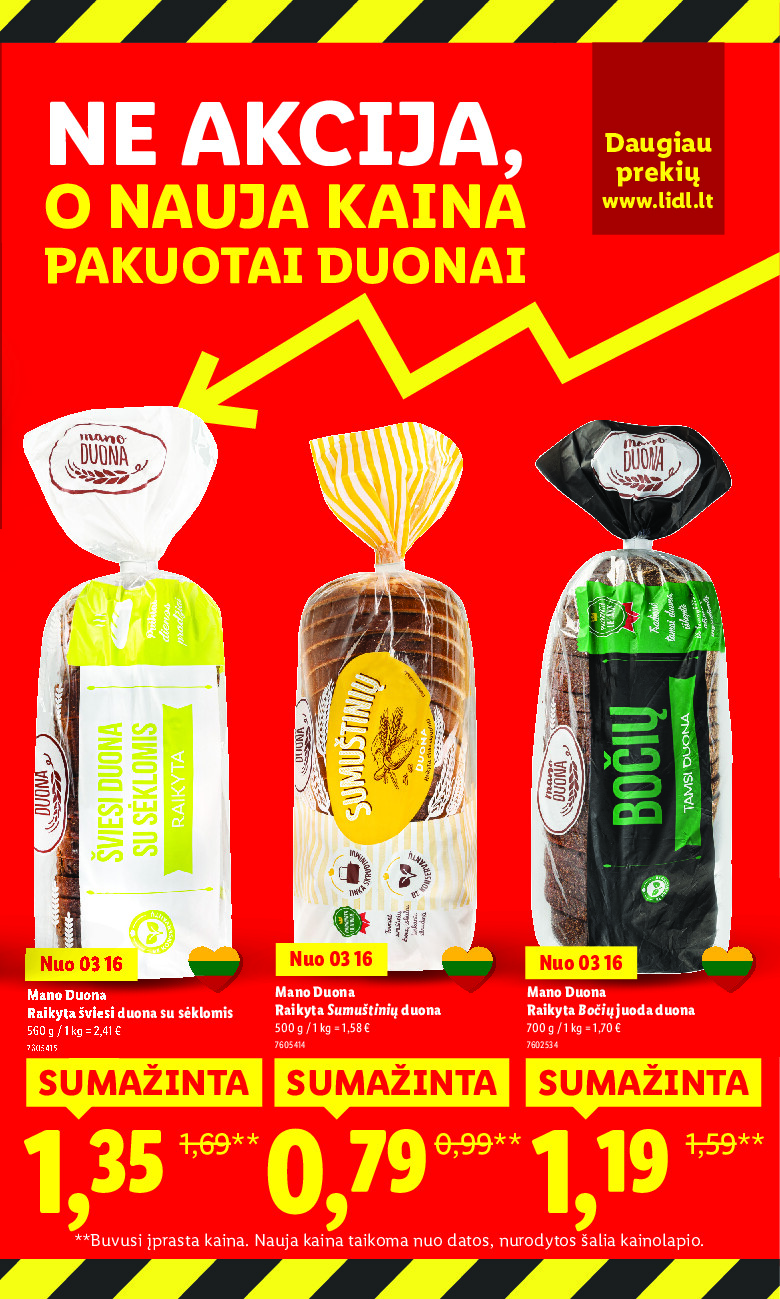lidl - Ne akcija, o nauja kaina (2026-01-05 - 2026-03-30) - page: 7
