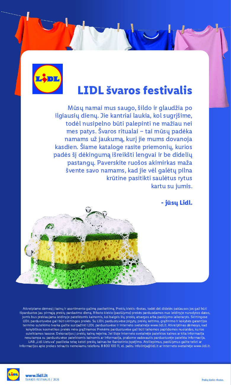 lidl - Švaros festivalis (2026-03-19 - 2026-04-01) - page: 2