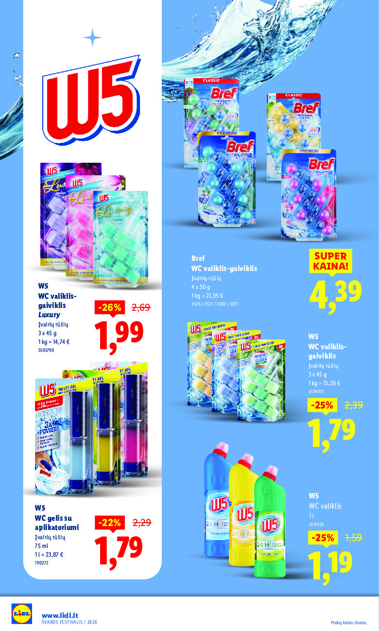 lidl - Švaros festivalis (2026-03-19 - 2026-04-01) - page: 12