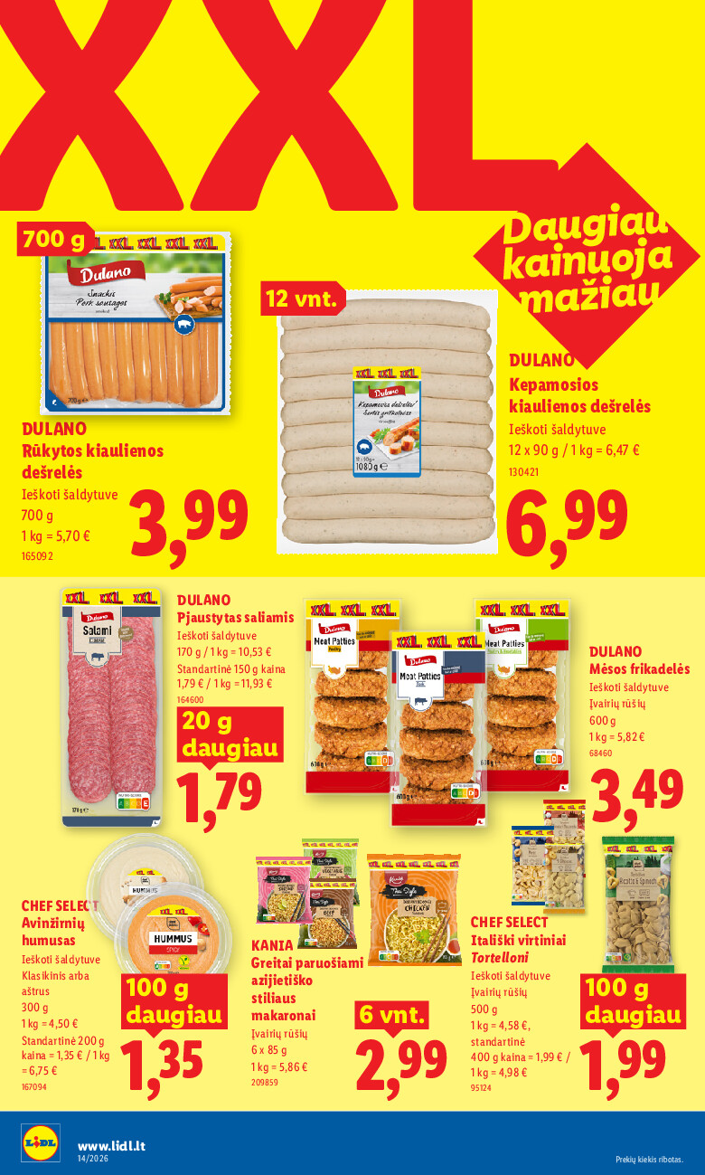 lidl - MAISTO PREKIŲ PASIŪLYMAI (2026-03-30 - 2026-04-05) - page: 24