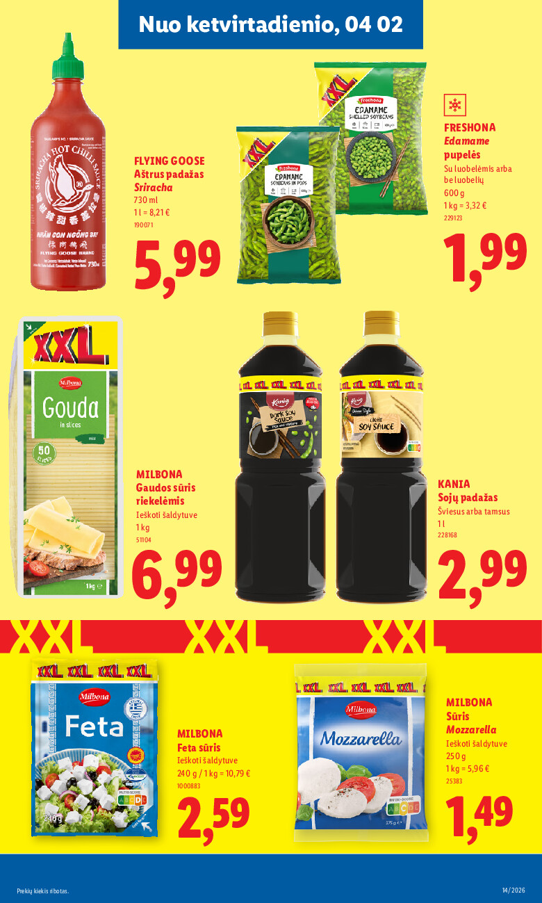 lidl - MAISTO PREKIŲ PASIŪLYMAI (2026-03-30 - 2026-04-05) - page: 27
