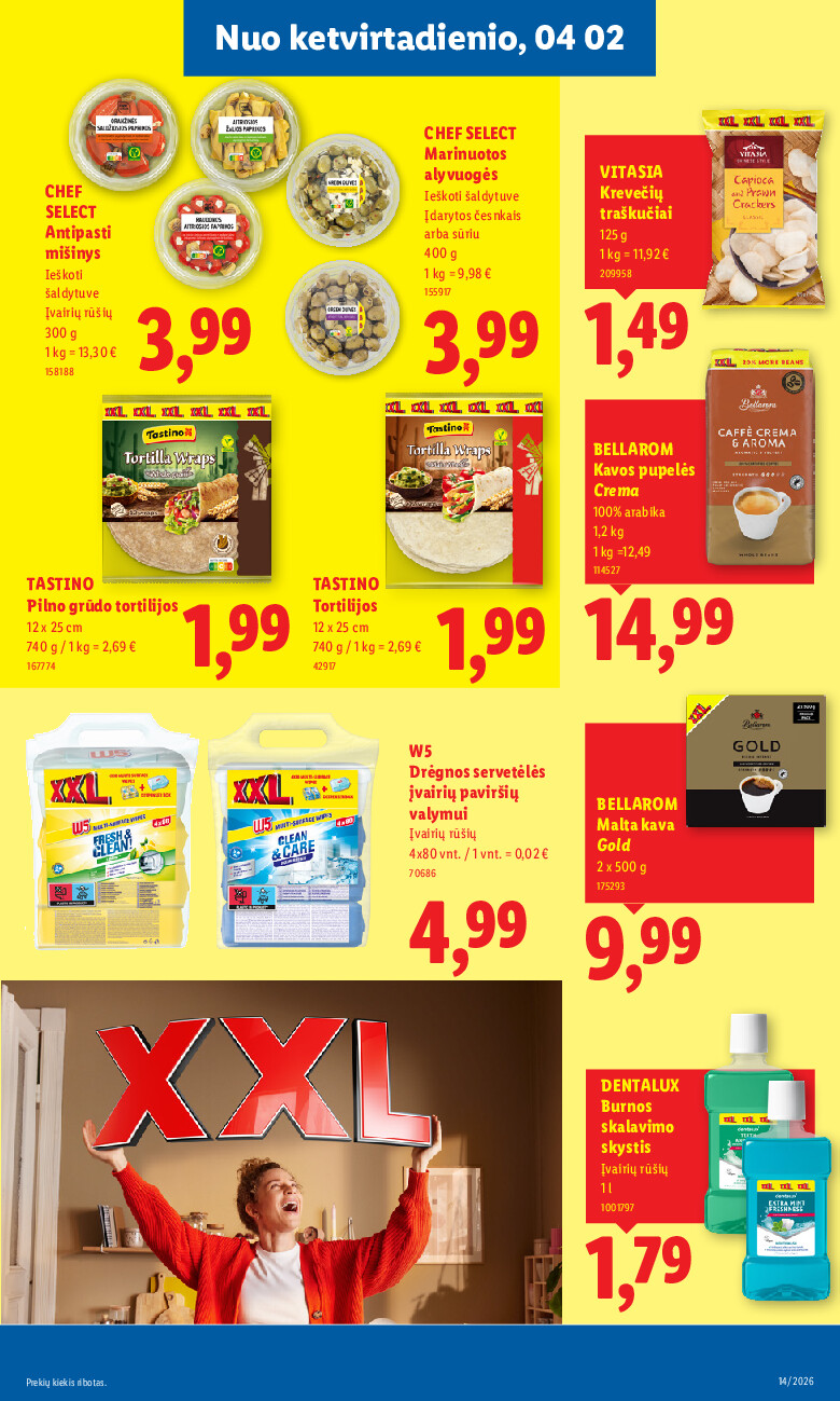 lidl - MAISTO PREKIŲ PASIŪLYMAI (2026-03-30 - 2026-04-05) - page: 29