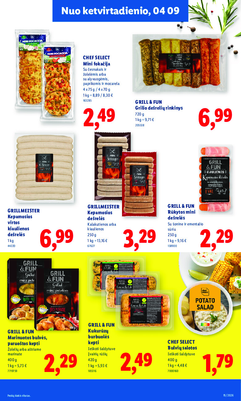 lidl - MAISTO PREKIŲ PASIŪLYMAI (2026-04-06 - 2026-04-12) - page: 25