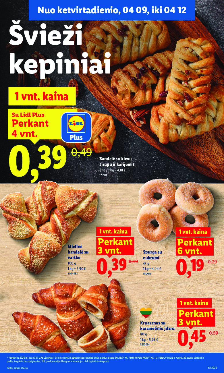 lidl - MAISTO PREKIŲ PASIŪLYMAI (2026-04-06 - 2026-04-12) - page: 35