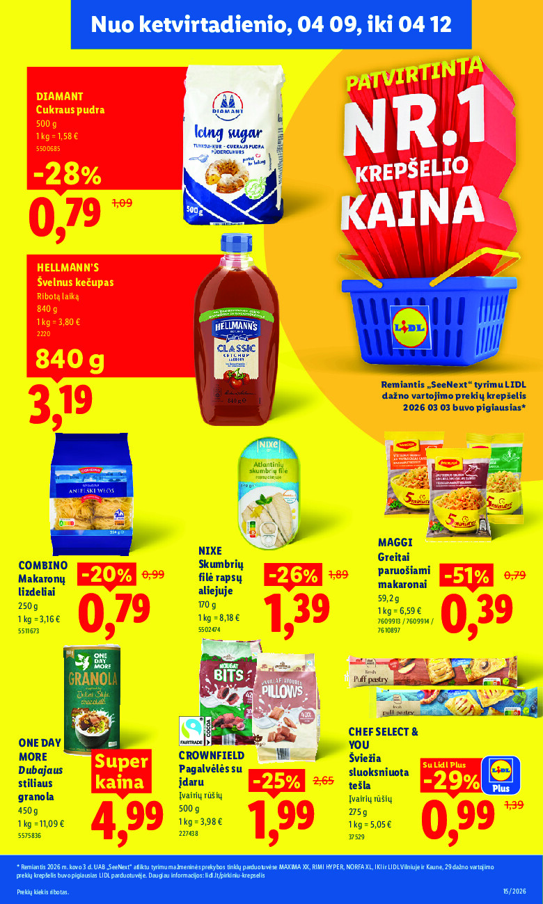 lidl - MAISTO PREKIŲ PASIŪLYMAI (2026-04-06 - 2026-04-12) - page: 33