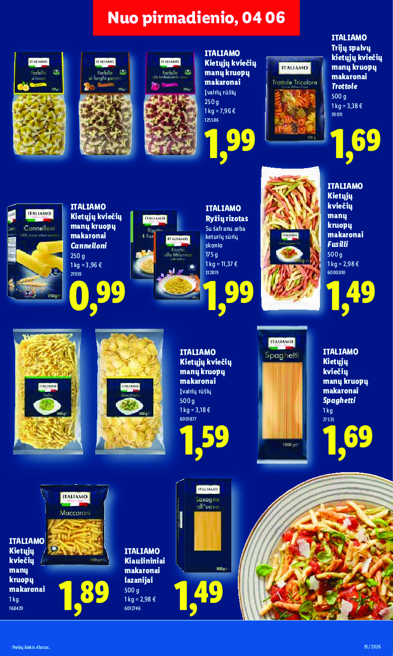 lidl - MAISTO PREKIŲ PASIŪLYMAI (2026-04-06 - 2026-04-12) - page: 13