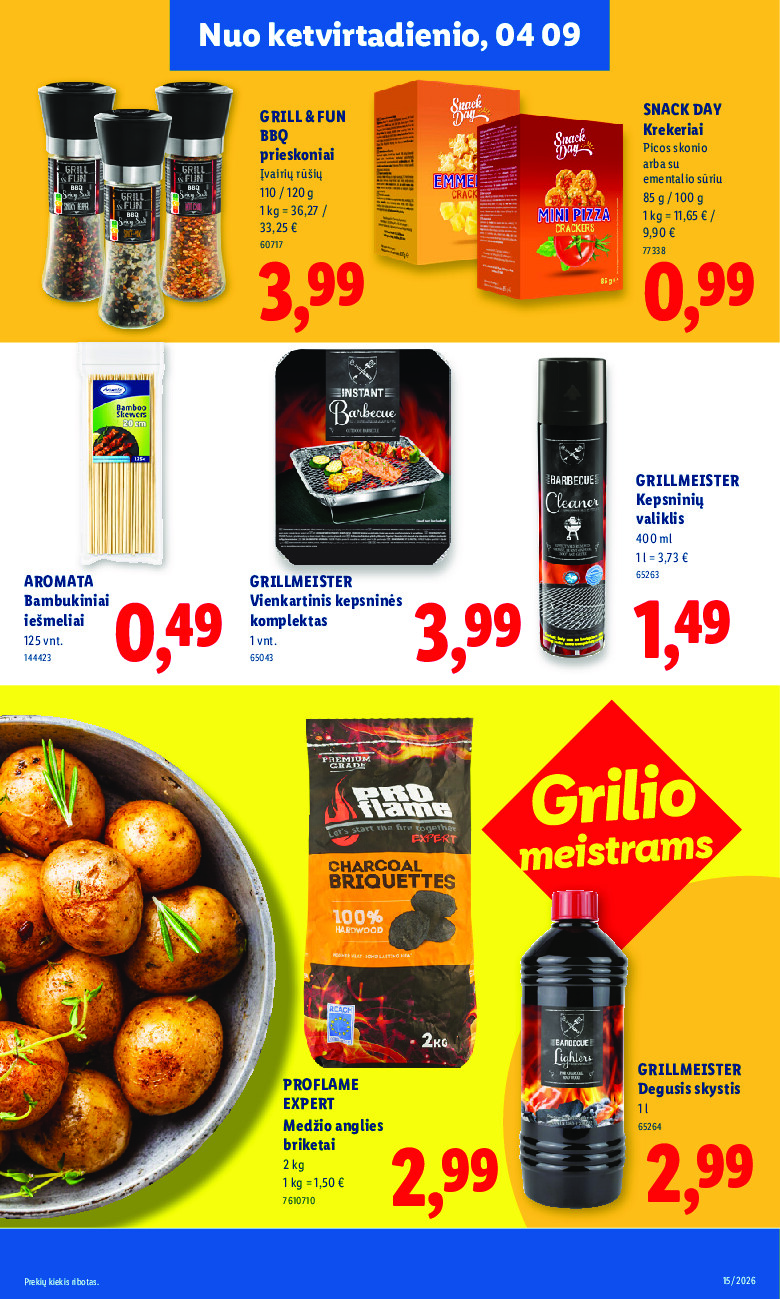 lidl - MAISTO PREKIŲ PASIŪLYMAI (2026-04-06 - 2026-04-12) - page: 27