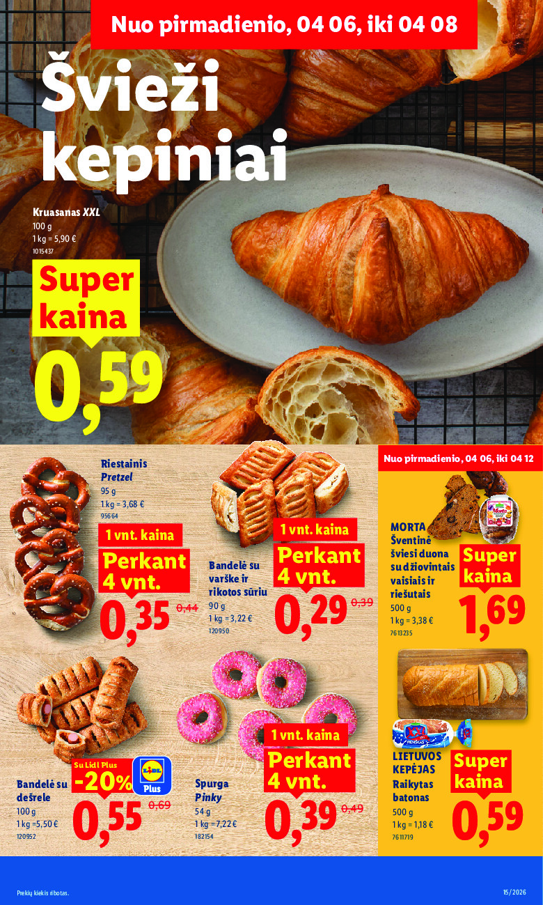 lidl - MAISTO PREKIŲ PASIŪLYMAI (2026-04-06 - 2026-04-12) - page: 5