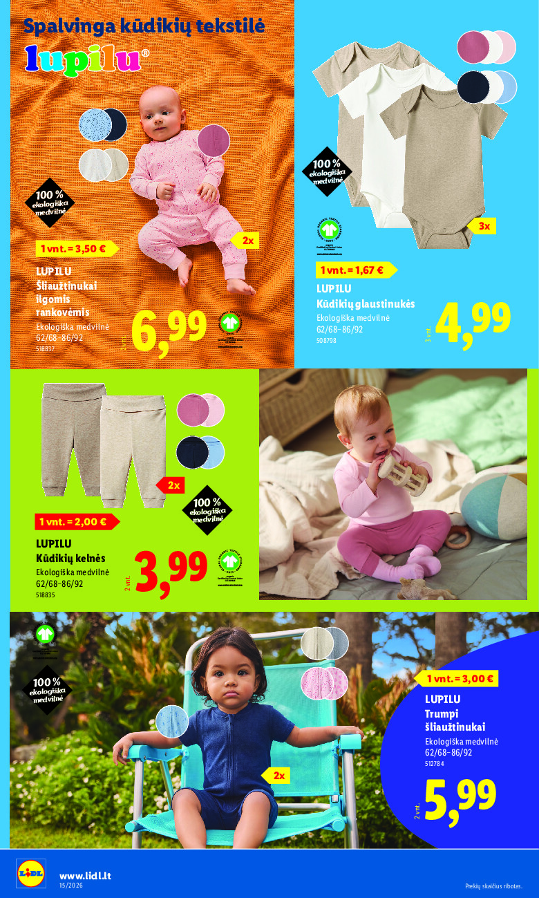 lidl - NE MAISTO PREKIŲ PASIŪLYMAI (2026-04-06 - 2026-04-12) - page: 20