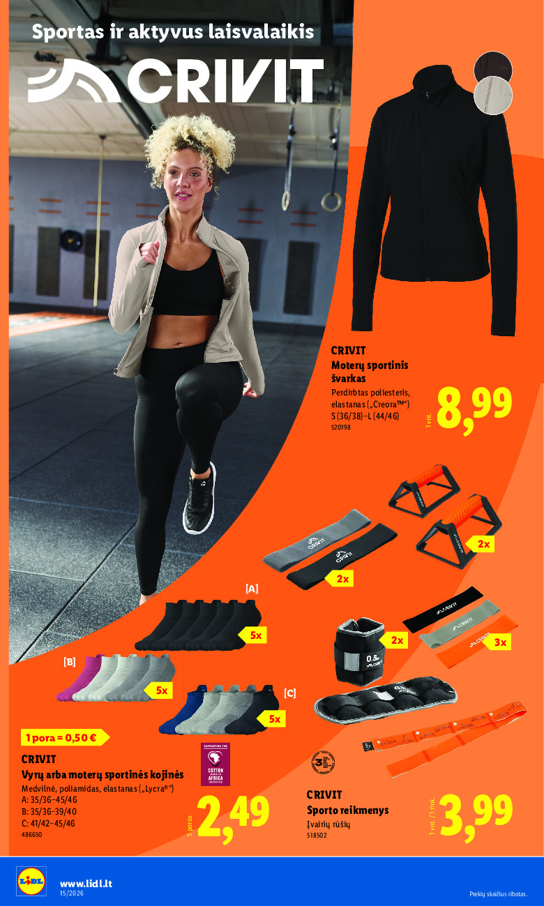 lidl - NE MAISTO PREKIŲ PASIŪLYMAI (2026-04-06 - 2026-04-12) - page: 4