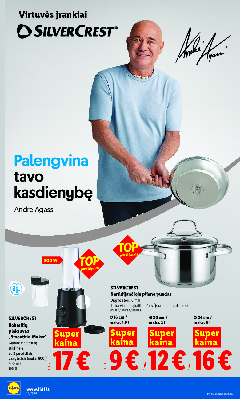 lidl - NE MAISTO PREKIŲ PASIŪLYMAI (2026-04-13 - 2026-04-19) - page: 2