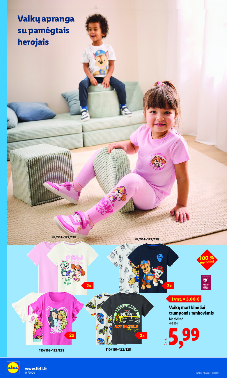 lidl - NE MAISTO PREKIŲ PASIŪLYMAI (2026-04-13 - 2026-04-19) - page: 12
