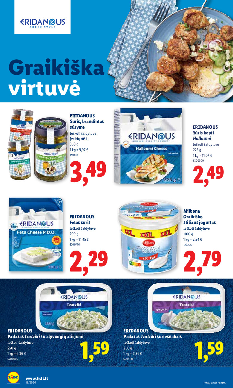 lidl - MAISTO PREKIŲ PASIŪLYMAI (2026-04-13 - 2026-04-19) - page: 10