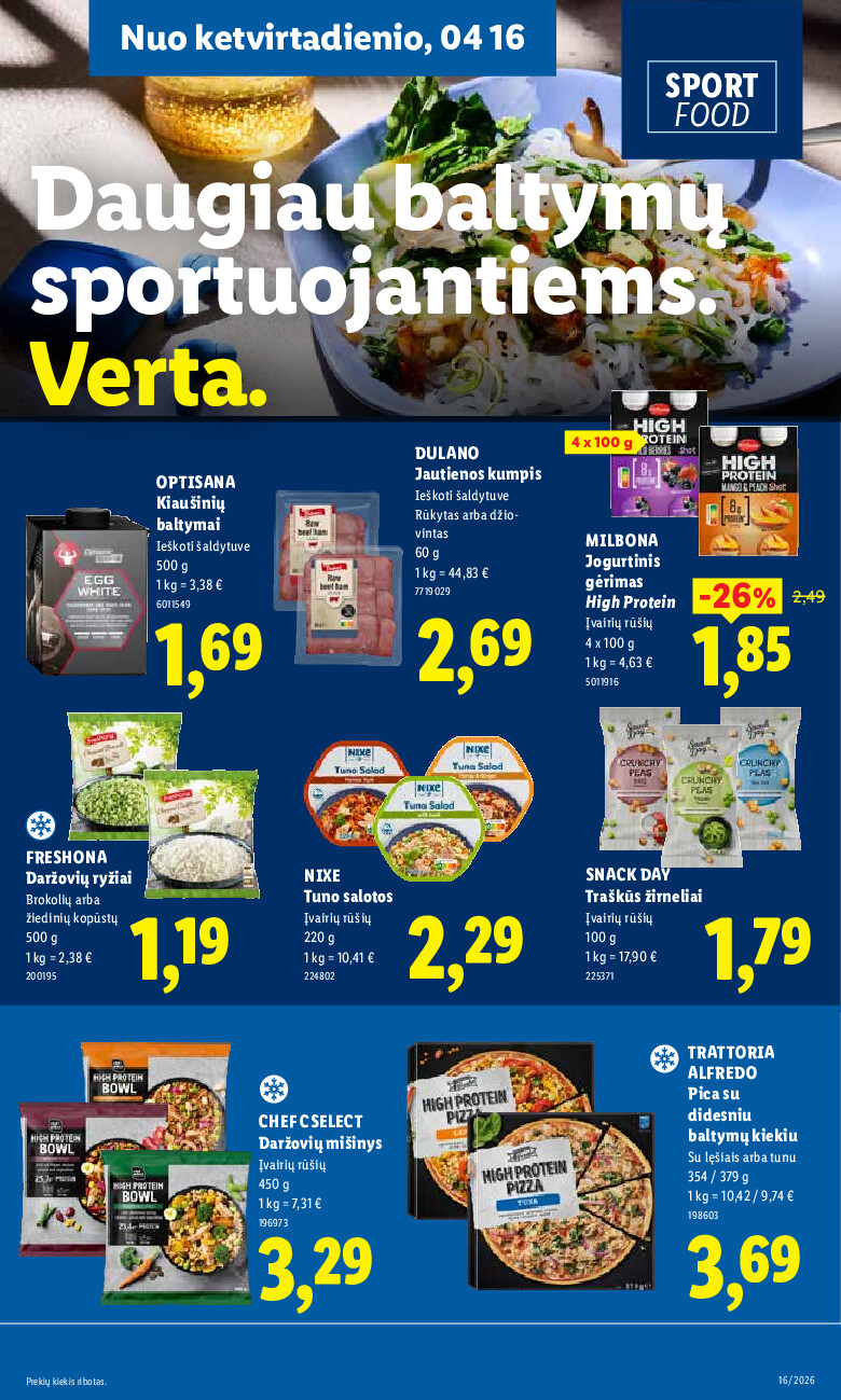 lidl - MAISTO PREKIŲ PASIŪLYMAI (2026-04-13 - 2026-04-19) - page: 23
