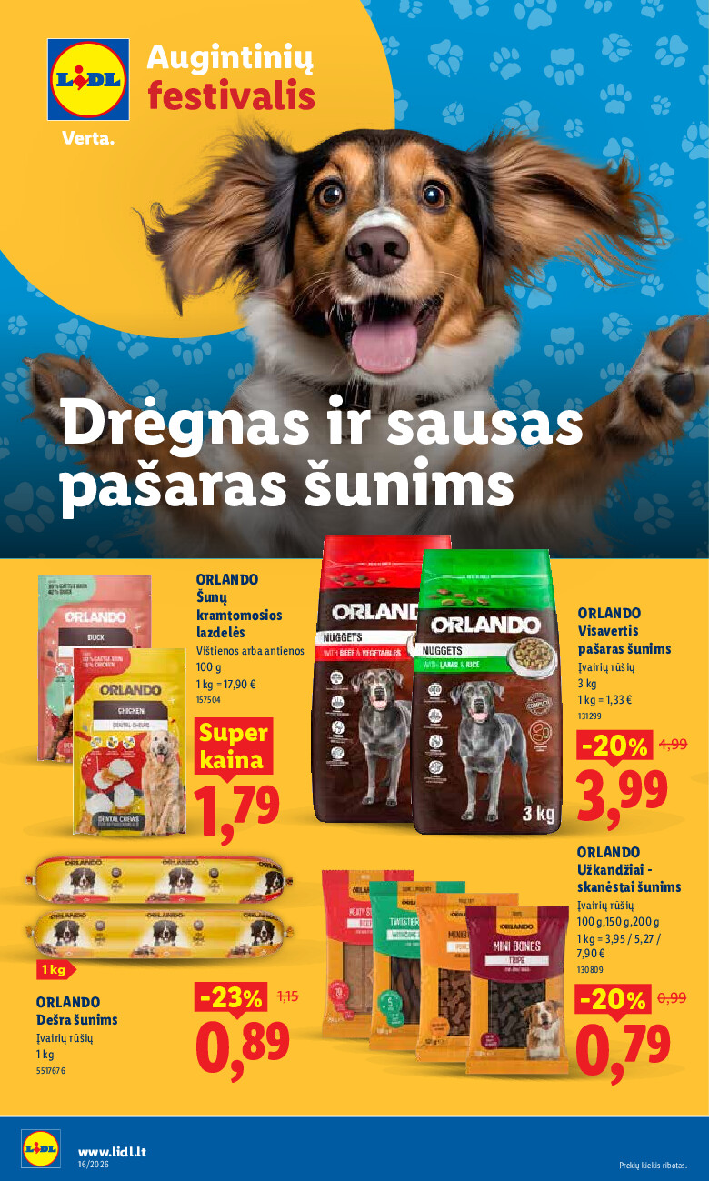 lidl - MAISTO PREKIŲ PASIŪLYMAI (2026-04-13 - 2026-04-19) - page: 24