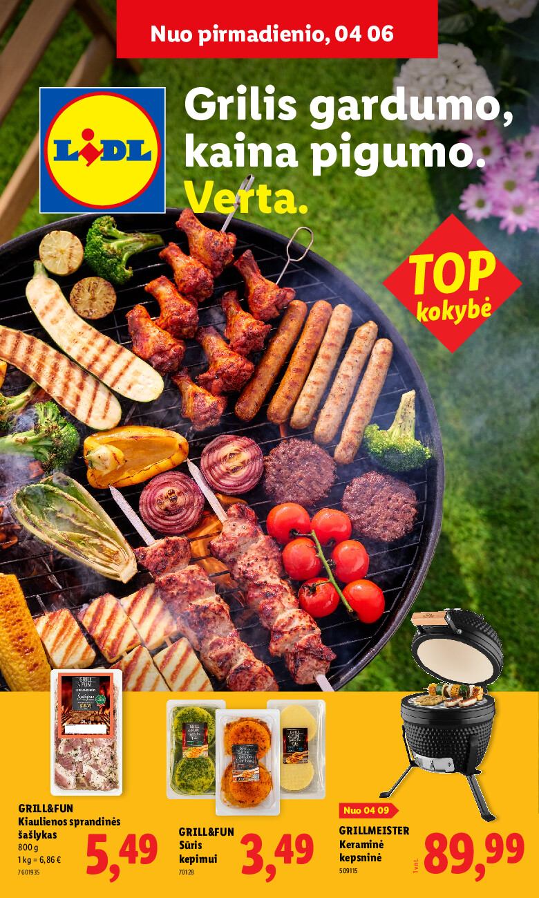 lidl - Grilio katalogas (2026-04-06 - 2026-08-31)
