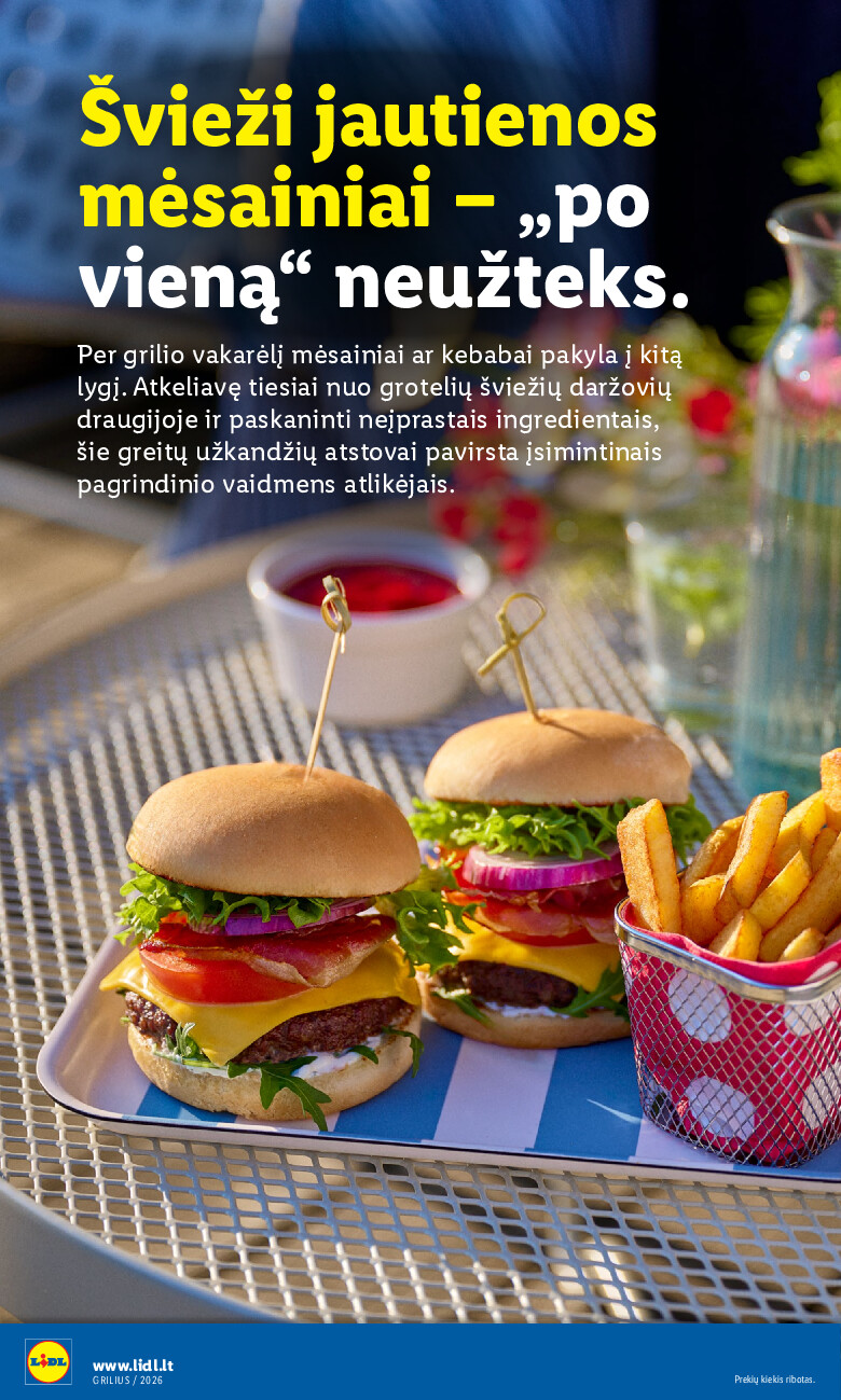lidl - Grilio katalogas (2026-04-06 - 2026-08-31) - page: 14
