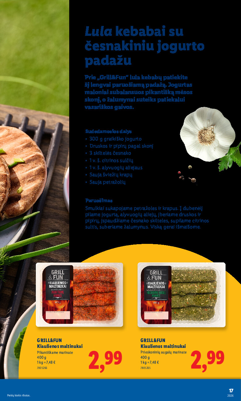 lidl - Grilio katalogas (2026-04-06 - 2026-08-31) - page: 17