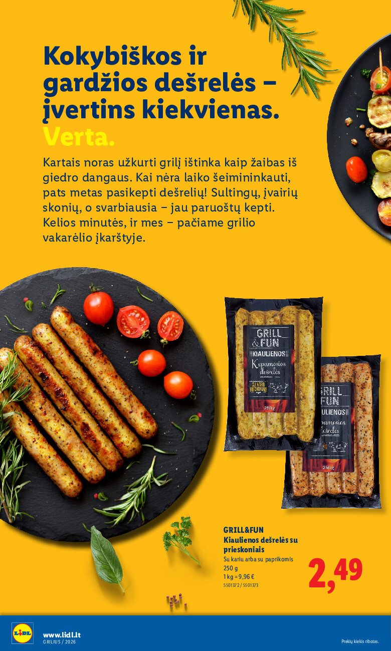 lidl - Grilio katalogas (2026-04-06 - 2026-08-31) - page: 18