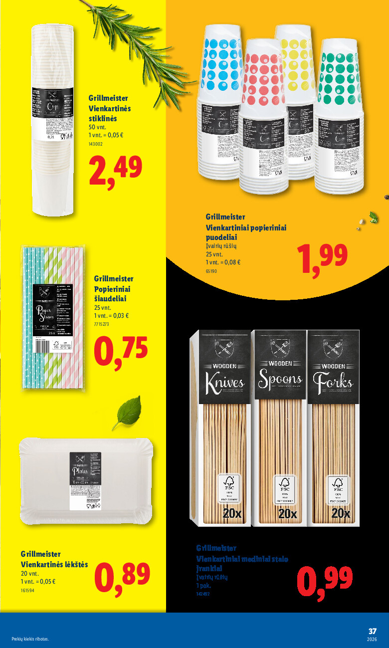 lidl - Grilio katalogas (2026-04-06 - 2026-08-31) - page: 37