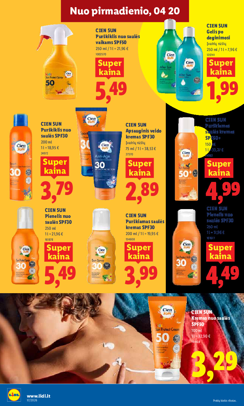 lidl - MAISTO PREKIŲ PASIŪLYMAI (2026-04-20 - 2026-04-26) - page: 18