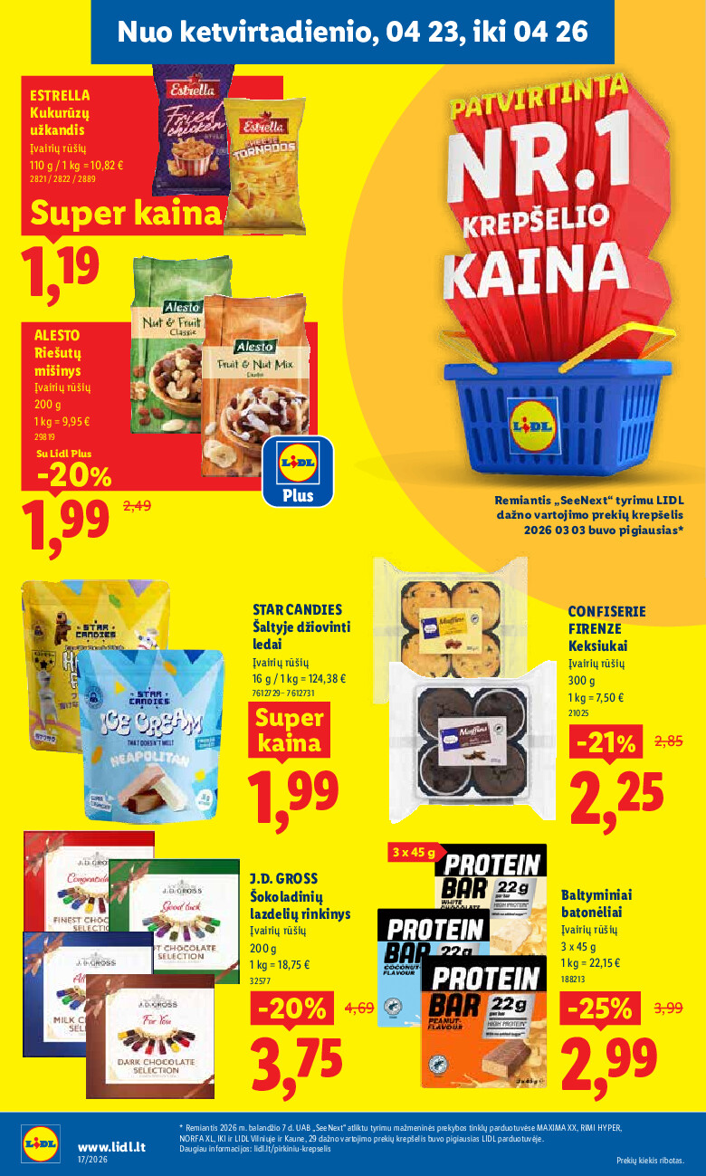 lidl - MAISTO PREKIŲ PASIŪLYMAI (2026-04-20 - 2026-04-26) - page: 30