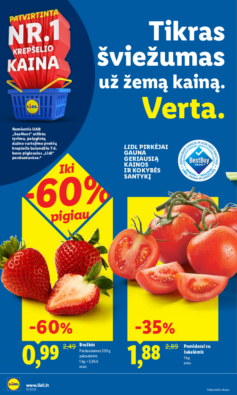 lidl - MAISTO PREKIŲ PASIŪLYMAI (2026-04-20 - 2026-04-26) - page: 32