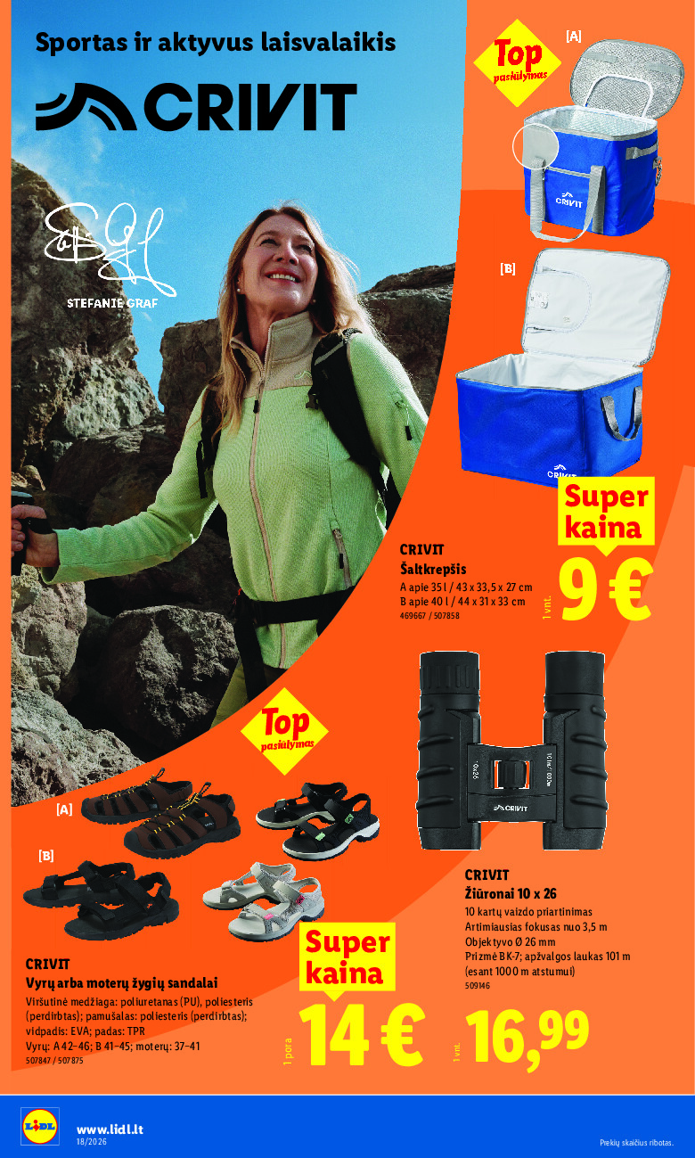 lidl - NE MAISTO PREKIŲ PASIŪLYMAI (2026-04-27 - 2026-05-03) - page: 16