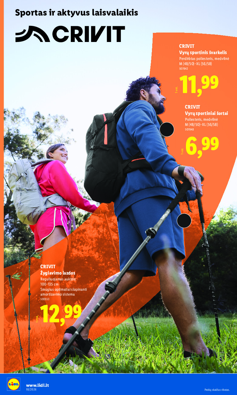 lidl - NE MAISTO PREKIŲ PASIŪLYMAI (2026-04-27 - 2026-05-03) - page: 18