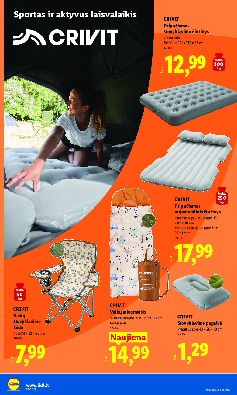 lidl - NE MAISTO PREKIŲ PASIŪLYMAI (2026-04-27 - 2026-05-03) - page: 20