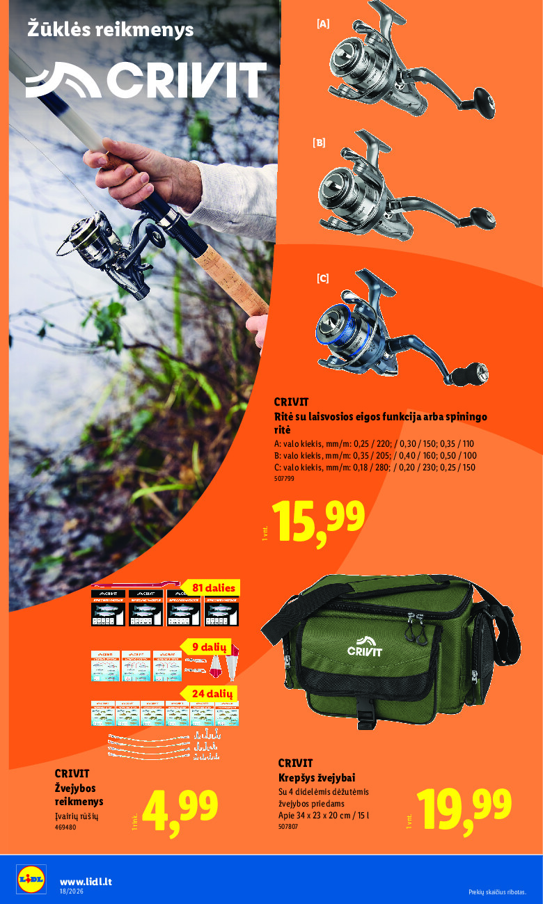 lidl - NE MAISTO PREKIŲ PASIŪLYMAI (2026-04-27 - 2026-05-03) - page: 22