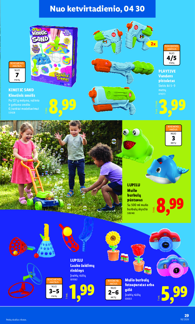 lidl - NE MAISTO PREKIŲ PASIŪLYMAI (2026-04-27 - 2026-05-03) - page: 29