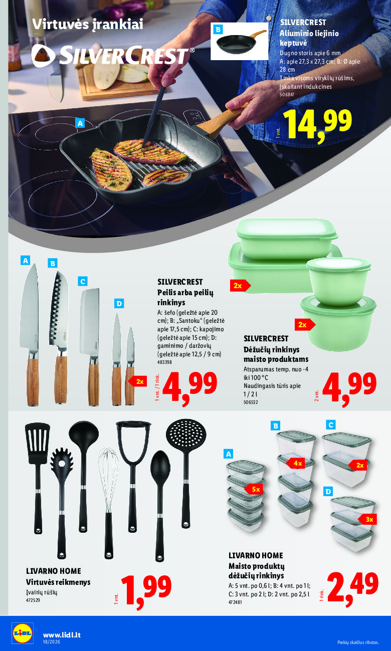 lidl - NE MAISTO PREKIŲ PASIŪLYMAI (2026-04-27 - 2026-05-03) - page: 6