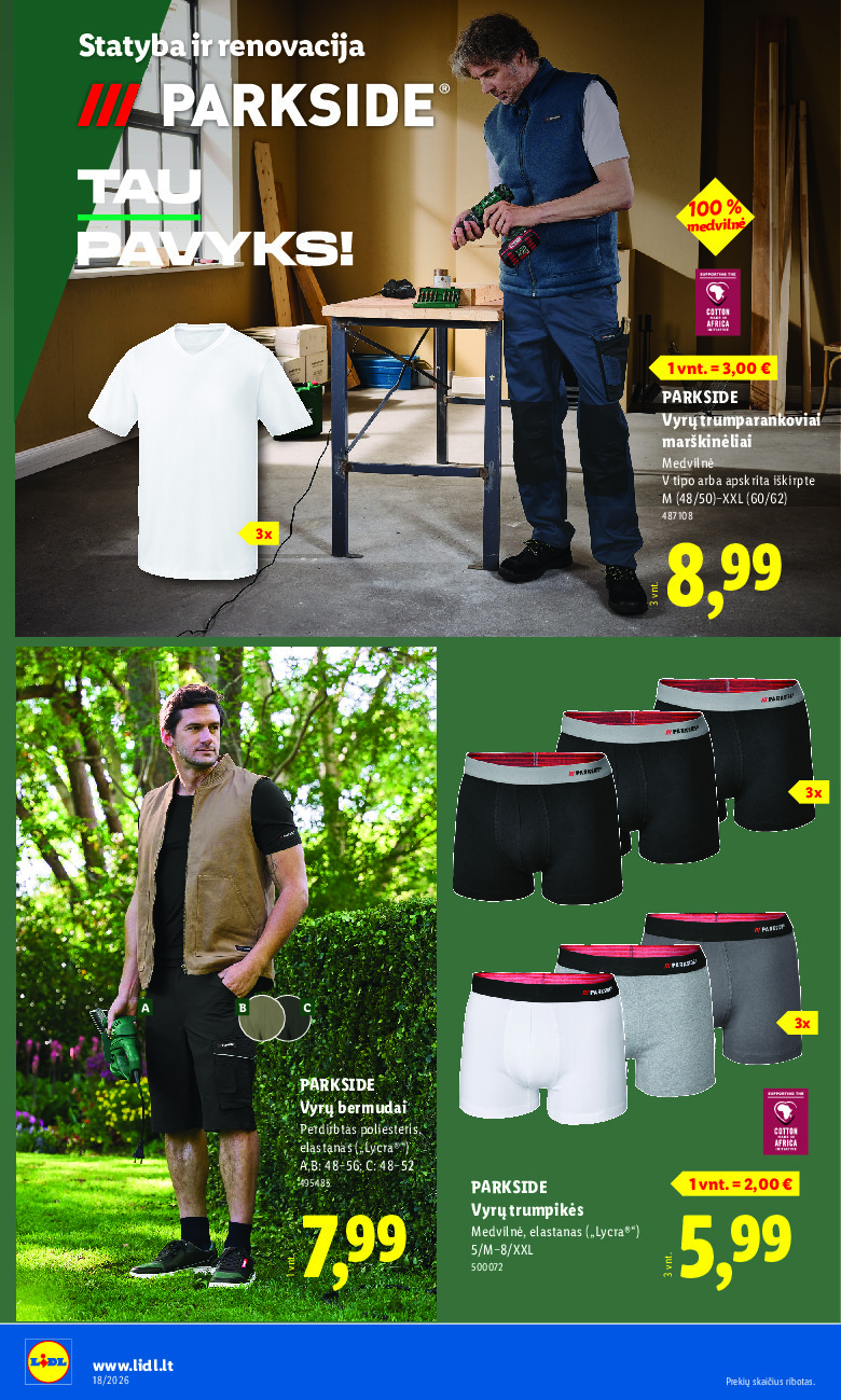 lidl - NE MAISTO PREKIŲ PASIŪLYMAI (2026-04-27 - 2026-05-03) - page: 10