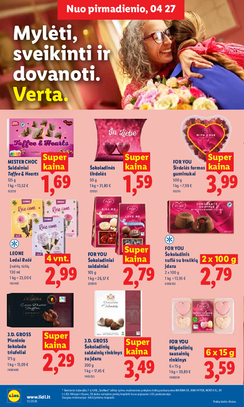 lidl - MAISTO PREKIŲ PASIŪLYMAI (2026-04-27 - 2026-05-03) - page: 12