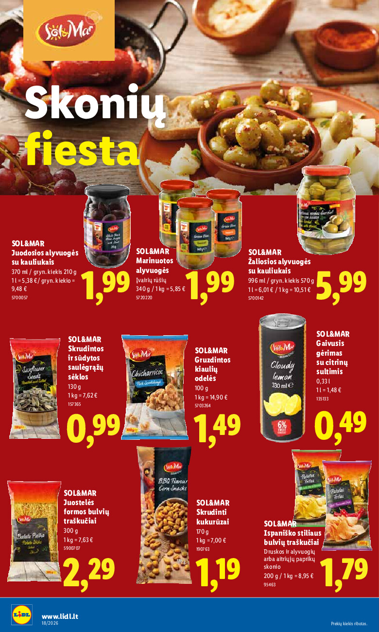 lidl - MAISTO PREKIŲ PASIŪLYMAI (2026-04-27 - 2026-05-03) - page: 24