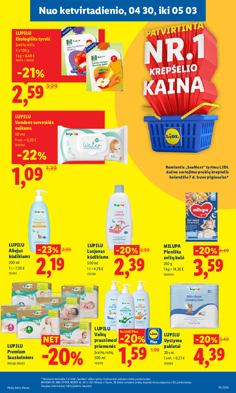 lidl - MAISTO PREKIŲ PASIŪLYMAI (2026-04-27 - 2026-05-03) - page: 27