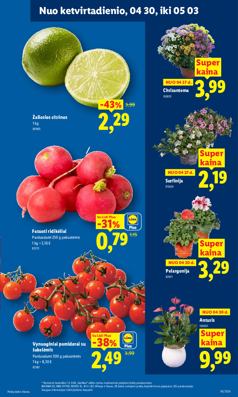 lidl - MAISTO PREKIŲ PASIŪLYMAI (2026-04-27 - 2026-05-03) - page: 35
