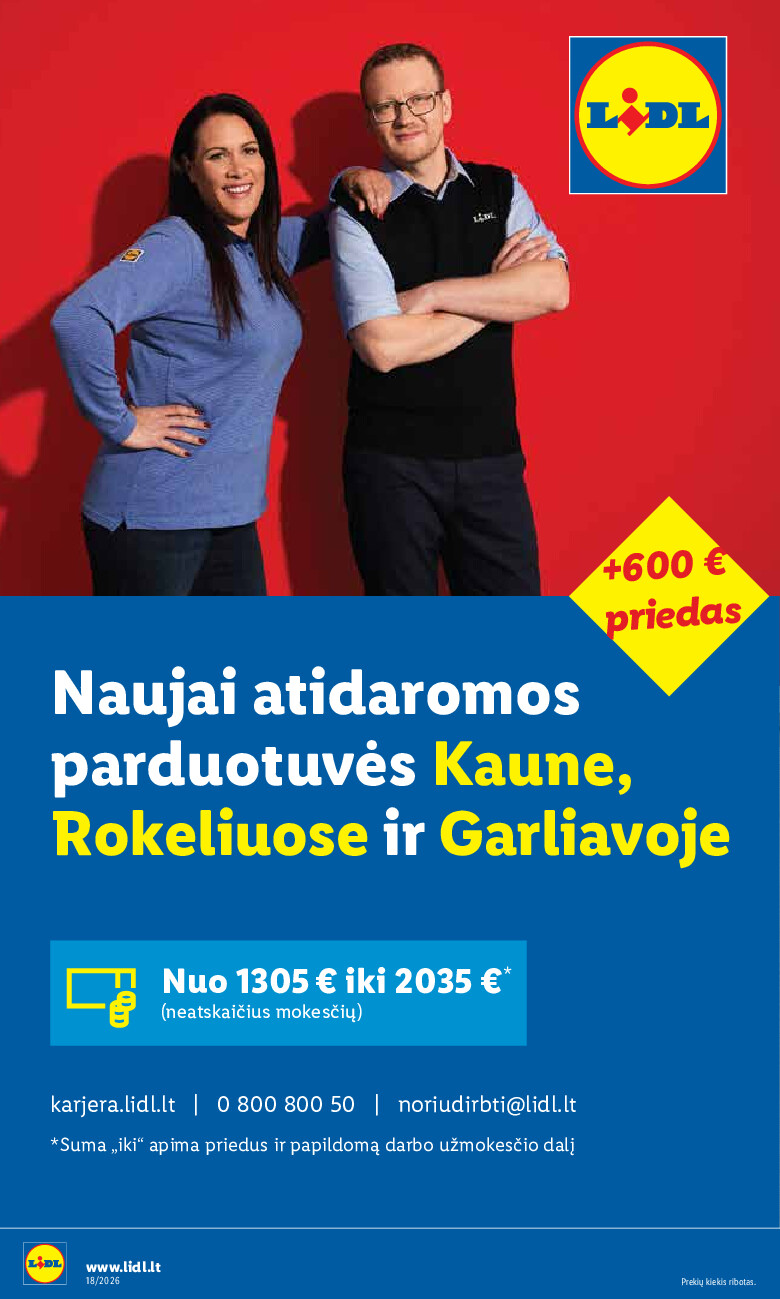 lidl - MAISTO PREKIŲ PASIŪLYMAI (2026-04-27 - 2026-05-03) - page: 6