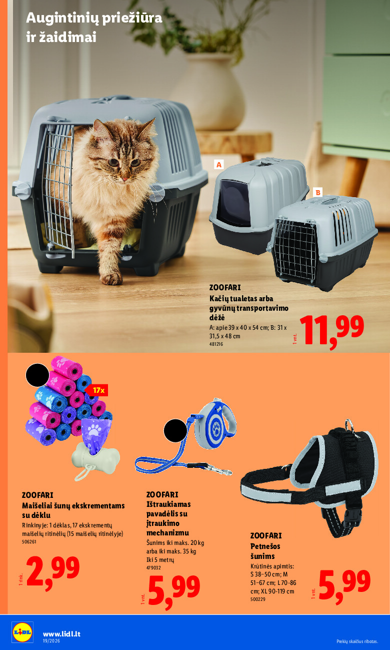 lidl - NE MAISTO PREKIŲ PASIŪLYMAI (2026-05-04 - 2026-05-10) - page: 12