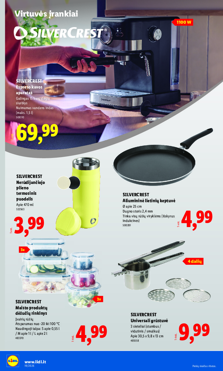 lidl - NE MAISTO PREKIŲ PASIŪLYMAI (2026-05-04 - 2026-05-10) - page: 16