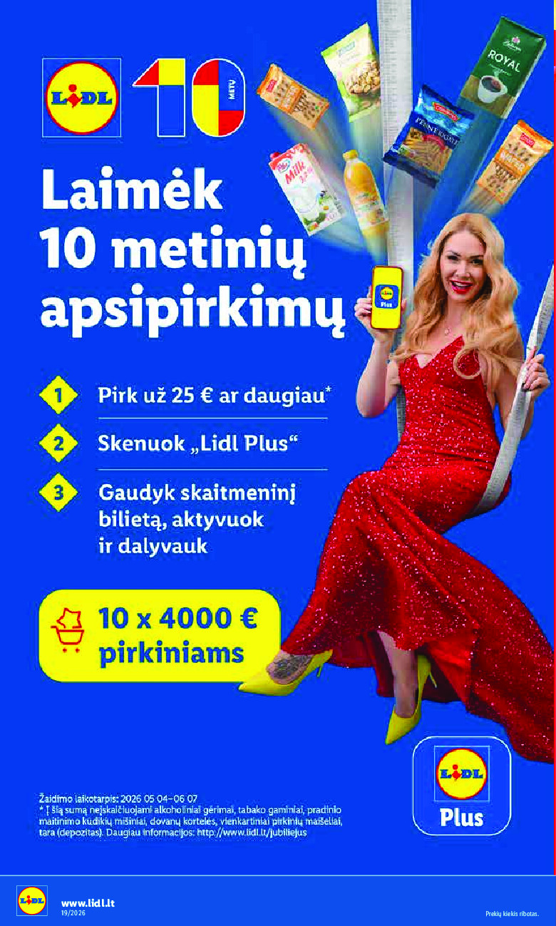 lidl - MAISTO PREKIŲ PASIŪLYMAI (2026-05-04 - 2026-05-10) - page: 2