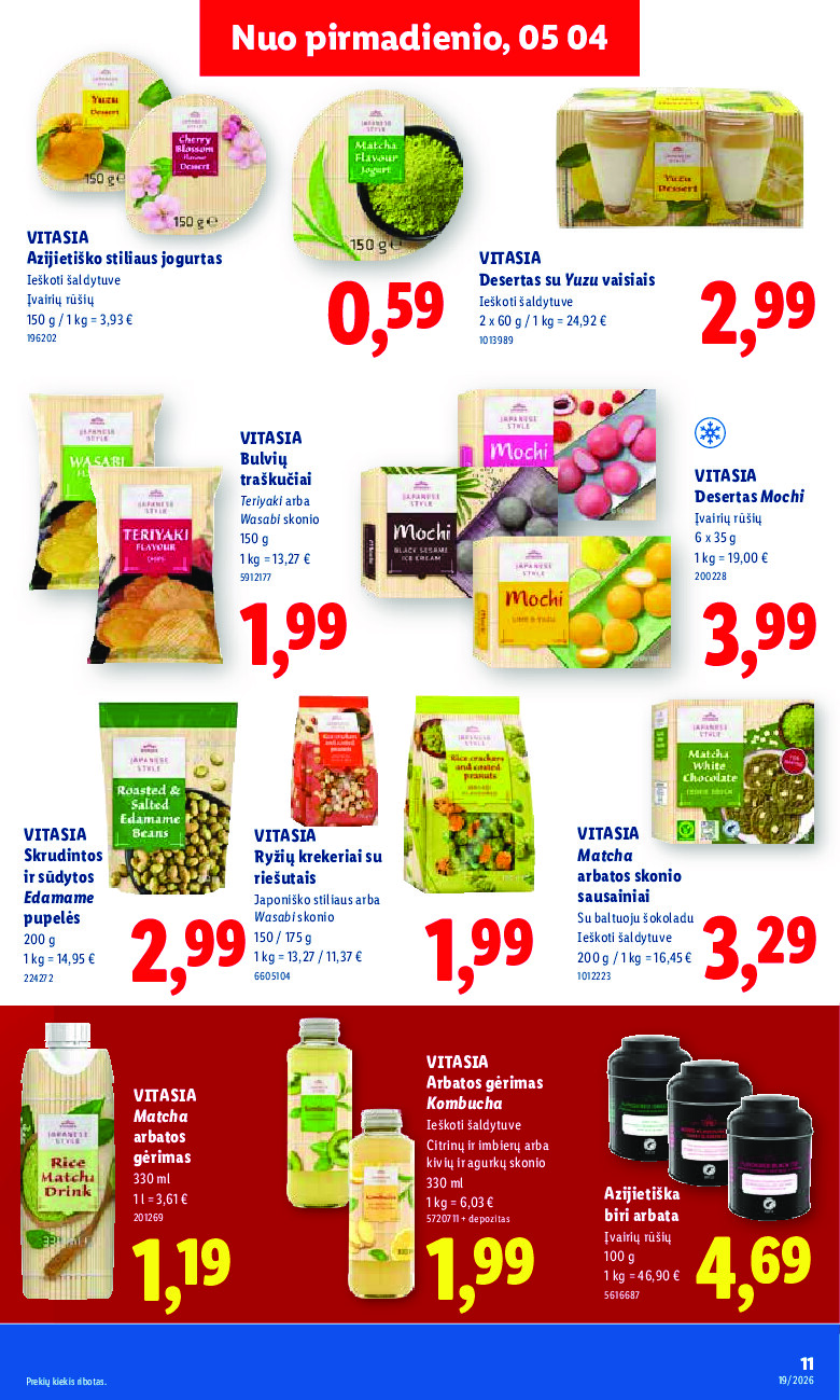 lidl - MAISTO PREKIŲ PASIŪLYMAI (2026-05-04 - 2026-05-10) - page: 15