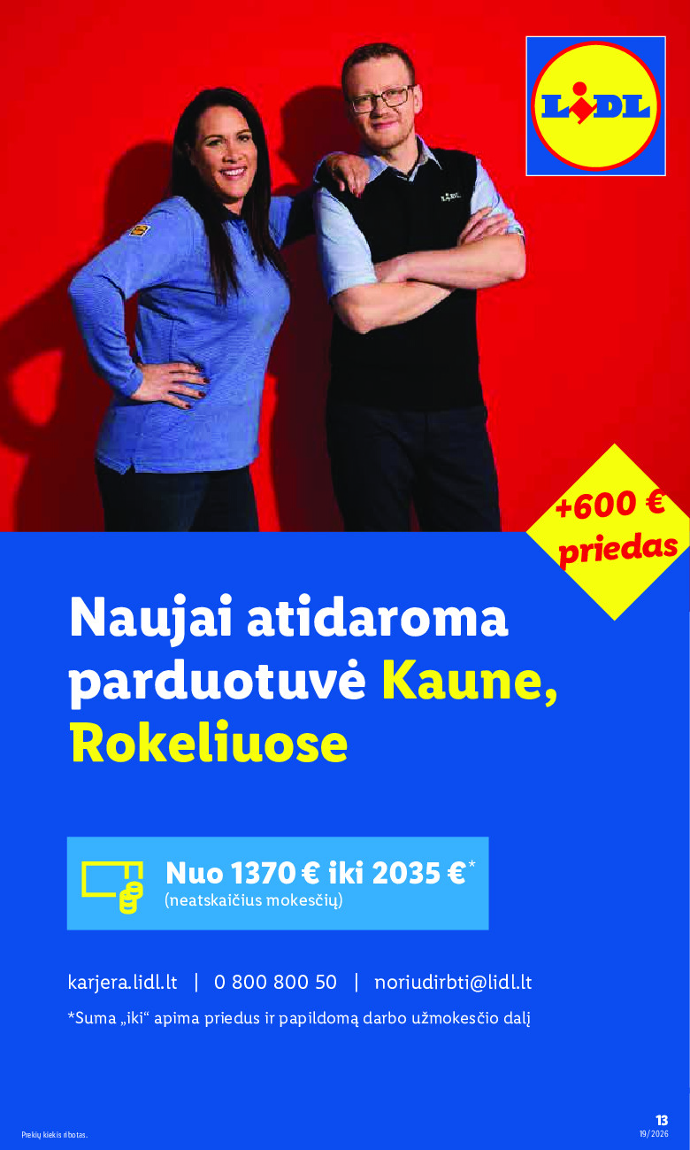 lidl - MAISTO PREKIŲ PASIŪLYMAI (2026-05-04 - 2026-05-10) - page: 17