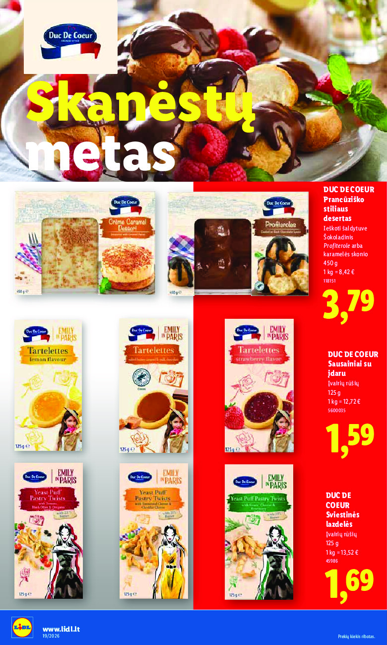 lidl - MAISTO PREKIŲ PASIŪLYMAI (2026-05-04 - 2026-05-10) - page: 30