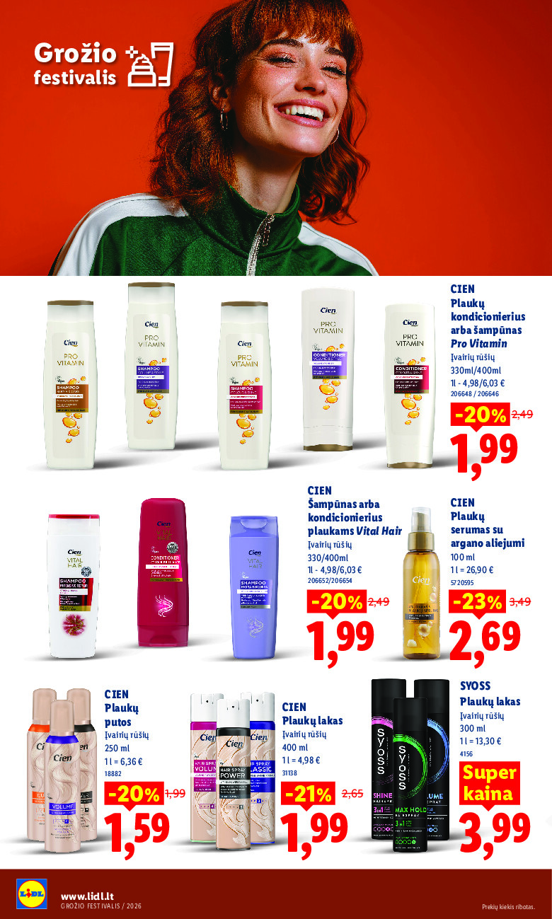 lidl - MAISTO PREKIŲ PASIŪLYMAI (2026-05-04 - 2026-05-10) - page: 32